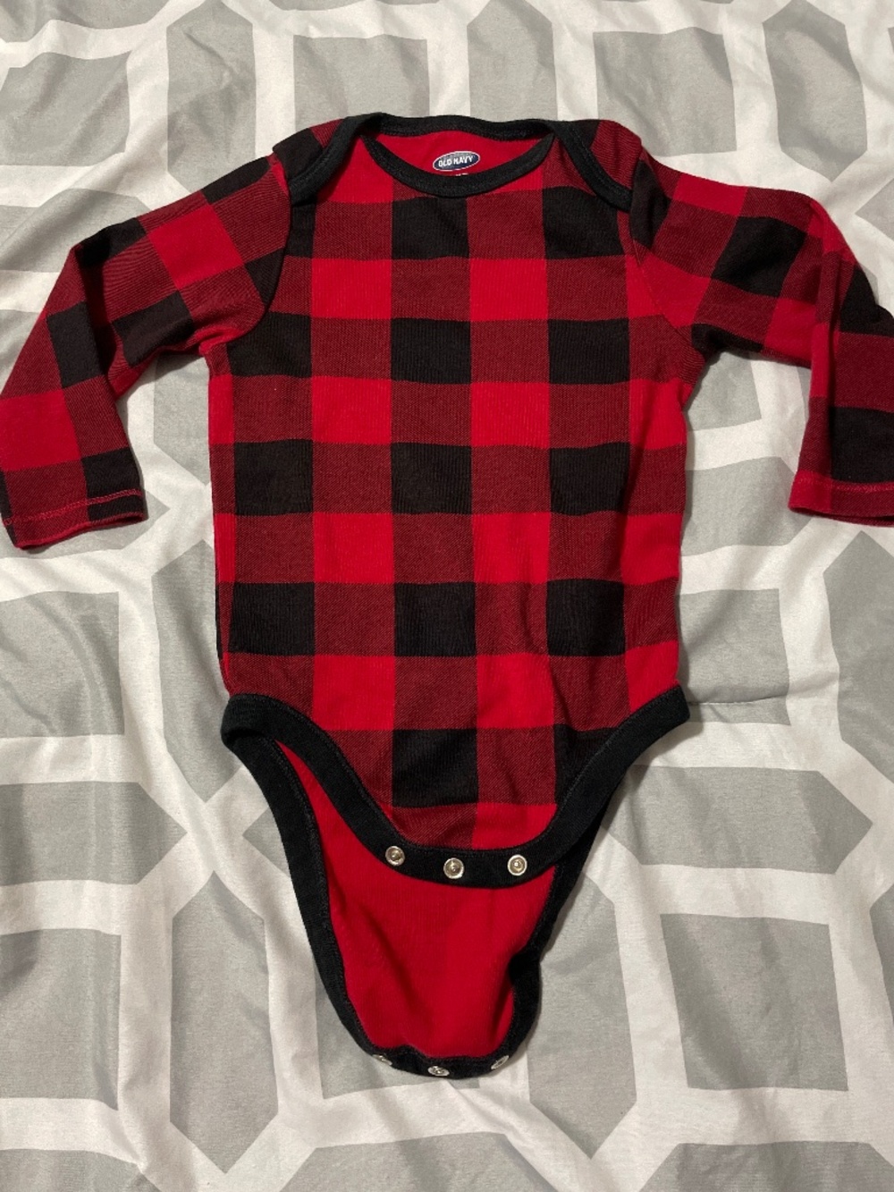 plaid diaper vest
